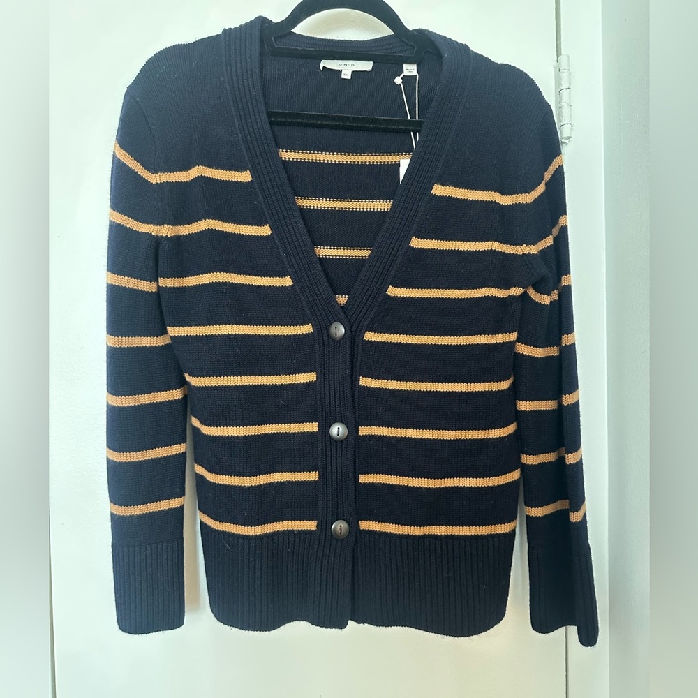 Vine Wool & Cashmere Striped Sweater